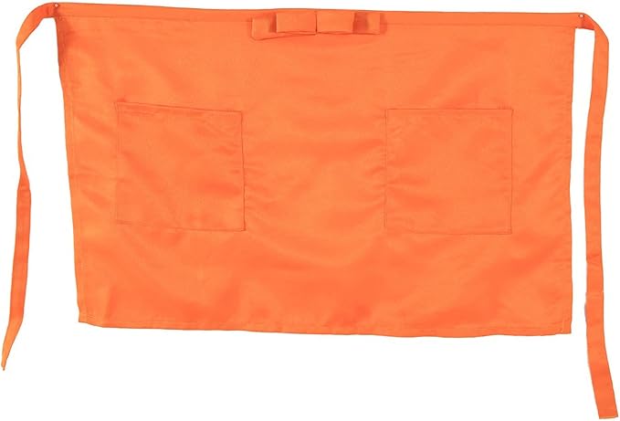 ZJchao Apron, Half Length Kitchen Aprons Aprons With Pockets for Kitchen or Serving