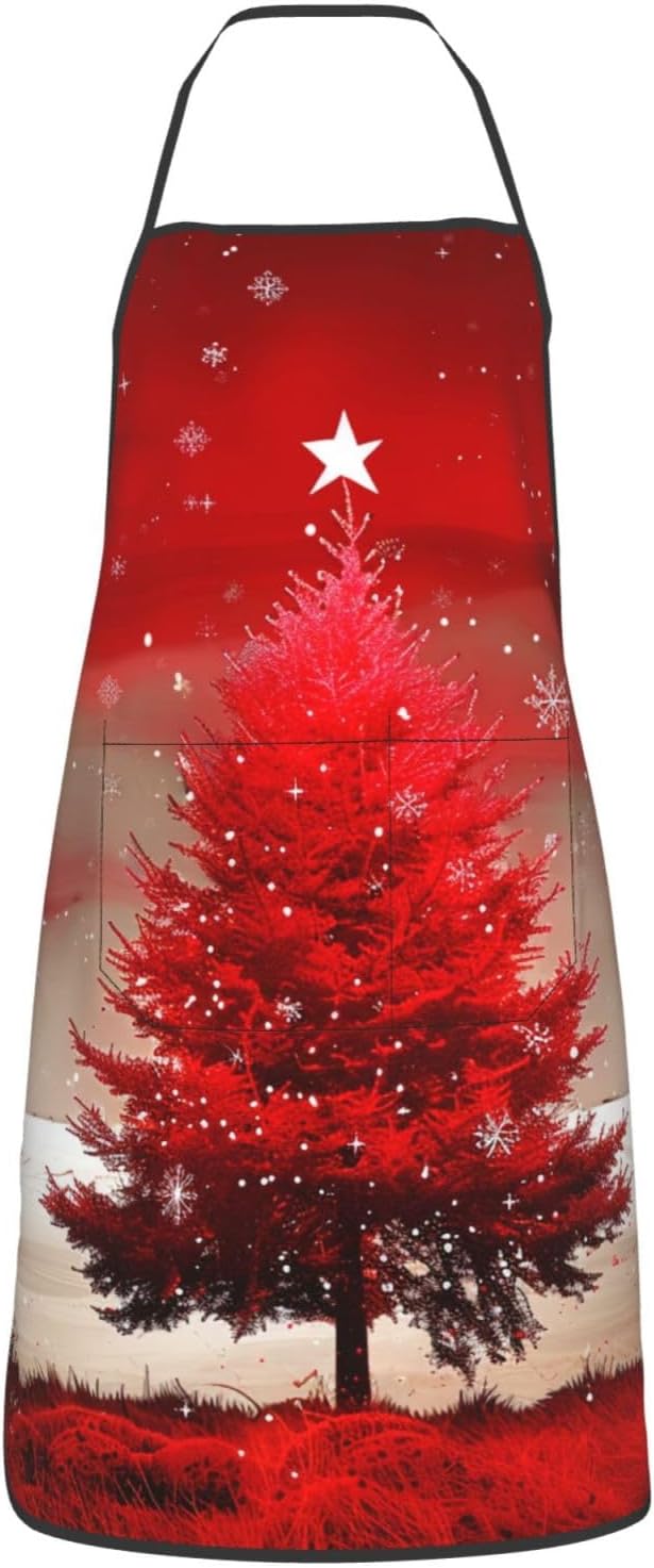Cute Colorful Dog Paw Printed Unisex Bib Aprons BBQ Cooking Kitchen Aprons for Women Men Chef
