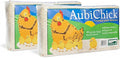 AubiChick High Grade French Hemp Bedding, 44lb (400L) Jumbo Bulk Bag for Chickens, Designed for Chicken Coop Bedding and Comfort of Birds, Poultry, Hairless Pets,(Pack of 2)