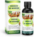 Ivermect Chicken De-Wormer Liquid, Poultry Care for All Ages and Sizes, Natural Formula for Types of Worms, 50mL