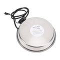 Hyuduo Chicken Waterer Heating Base Thermostat Control Electric Heater with Upgraded Design for Plastic Metal Poultry Drinker Ducks Geese Turkeys (US Plug)