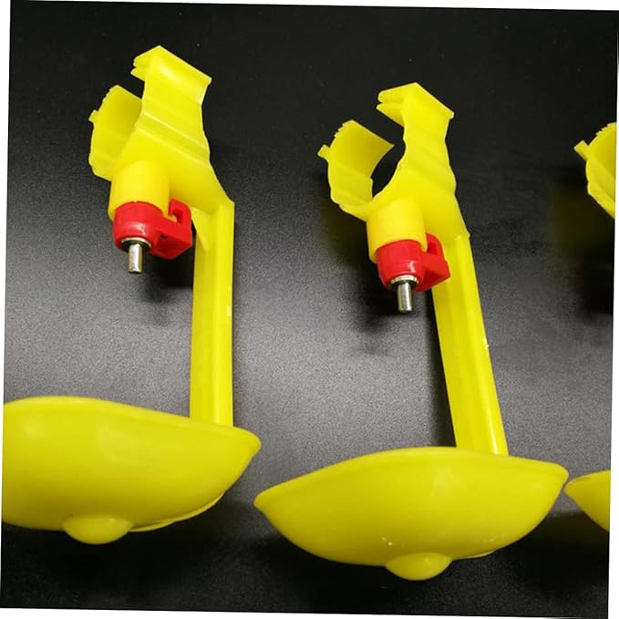 10pcs Automatic Chicken Water Fountains Large Capacity Poultry Drinking Fountain Easy to Use for Chicken Duck Goose