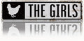 Rustic Farmhouse Style Chicken Coop Sign, Metal Outdoor Chicken House Signs, The Girls Funny Chicken Coop Metal Signs, Retro Iron Tin Sign, Farmhouse Decor, Backyard Hen House Gift 15.8x4 Inch