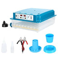 Incubators for Hatching Eggs,64 Egg Incubator with Automatic Turner, Digital Temperature & Humidity Control, Dual Power for Hatching Chicken, Duck, Goose, Bird, Quail Eggs