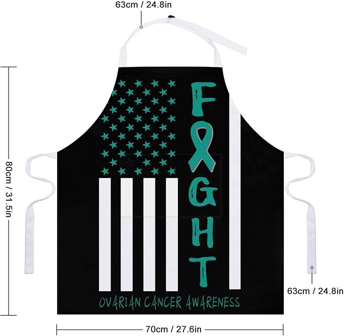 Bahamas Map Flag Apron,Waterproof Unisex Adult Aprons with Pockets Kitchen Baking Aprons