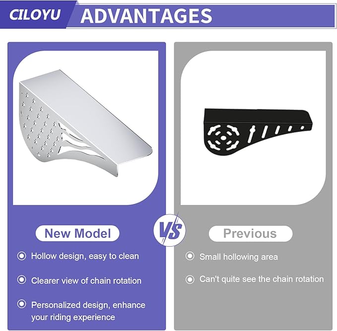 Metal Mini Bike Clutch Cover Chain Guard Replacement for Predator 212 224cc 196cc GX160 Engine Coleman CT200U CT200U-EX BT200X Baja MB200 Doodlebug DB30 CT100U CC100X Motovox Mbx10 Mbx11 Parts