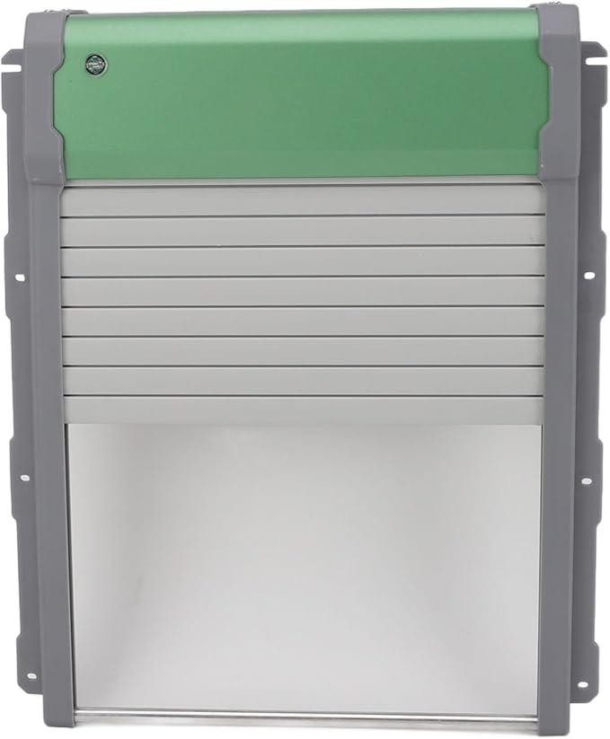 Ymiko Automatic Solar Chicken Coop Door with Timer, Light Sensor & Remote Control Automatic Poultry House Door Opener for Coop Ventilation