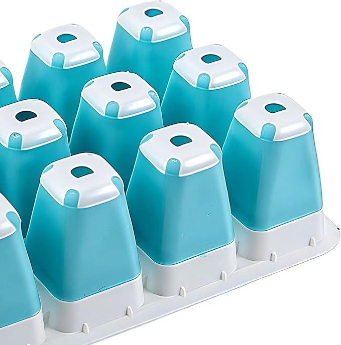 Planting Trays for Seedlings, 60 Cells Reusable Silicone Starter | Seedling Starting Kit - for Indoors Gardening House Potted Lawn Vegetable Flower Farm Windowsill