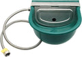 Automatic Water Bowl, Livestock Waterer for Cattle Dog Horse Goat Sheep, Outdoor Animal Drinking Water Trough Bowl with Float Valve (39.37 Inch Pipe)
