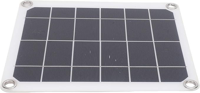 10W Monocrystalline Solar Panel Exhaust Fan - Solar Powered Ventilation for Chicken Coop, Greenhouse, Shed & Pet House
