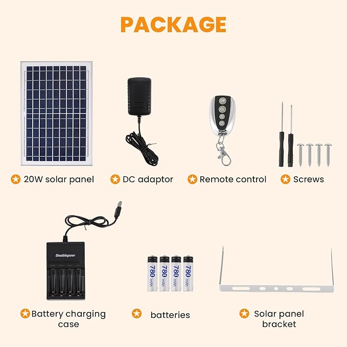 Automatic Chicken Coop Door, Upgrade Door Opening, Solar Powered Chicken Door, Light Sensor&Timer, Remote Control, Multiple Power Options with Solar Panel