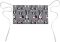 Server Apron with 3 Pockets Waist Waiter Waitress Half Apron Short Aprons