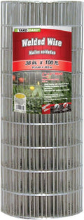 YARDGARD – 2 Inch by 4 Inch Mesh Welded Wire Fence – 36 Inches by 100 Feet – 14 Gauge Galvanized Steel – for Animal Enclosures | Garden Fencing | Property Protection | Split Rail Backing