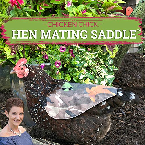 The Chicken Chick® Hen Mating Saddle Standard… - Green Or Brown, ['duck cloth'] by The Chicken Chick