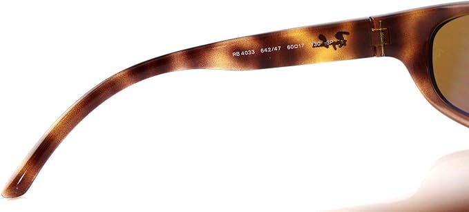 Ray-Ban Man Sunglasses Black Frame, Green Lenses, 60MM