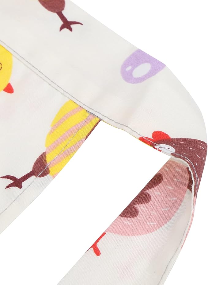 Eggs Collecting Protective Apron with Multiple Pockets, Chicken Eggs Gathering Holding Apron, Cotton Twill Durable Machine Washable Farm Kitchen Use for Eggs Duck Eggs Goose Eggs Q (S)