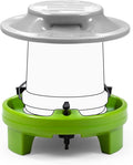 American Home Self-Filling Farmstead Chicken Feeder, 30 lb Capacity, Fits Standard 5-Gallon Bucket, Outdoor Weather-Resistant Design
