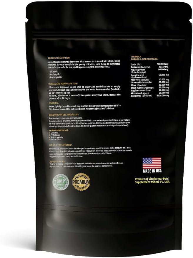 DepuroxBaby Powder Supplement for Chicks/Pollitos - Natural Supplement for Chick 226 gr. (8oz)