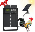 Automatic Chicken Coop Door,Chicken Coop Door with LCD Display,Multi-Modes for Chicken Door,Run Chicken Automatic Door with Anti-Pinch Feature,Solar Chicken Coop with Timer & Light Sensor