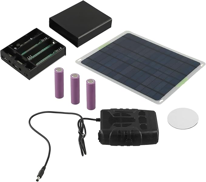 20W Solar Panel Heater, Monocrystalline PET Polysilicon, Dual USB Ports, Waterproof DC Head For Outdoor Camping, RVs, Winter Pet Houses(20W)