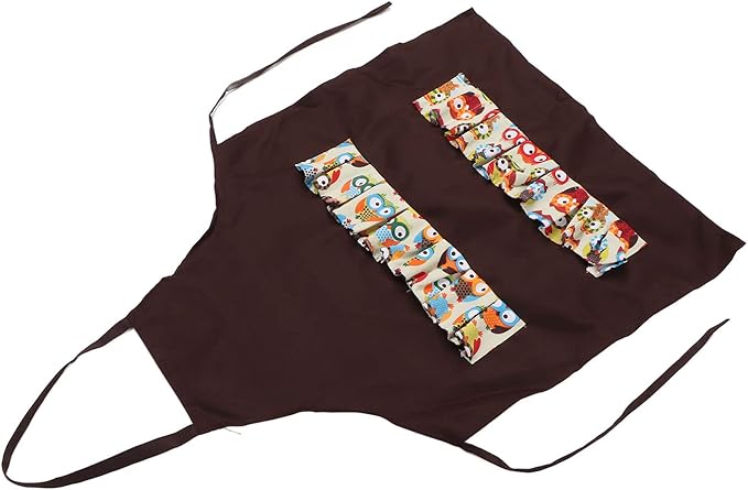 12 Pocket Egg Collecting Apron Sturdy Polyester Cotton Blend Hands Egg Storage for Chicken Duck Goose