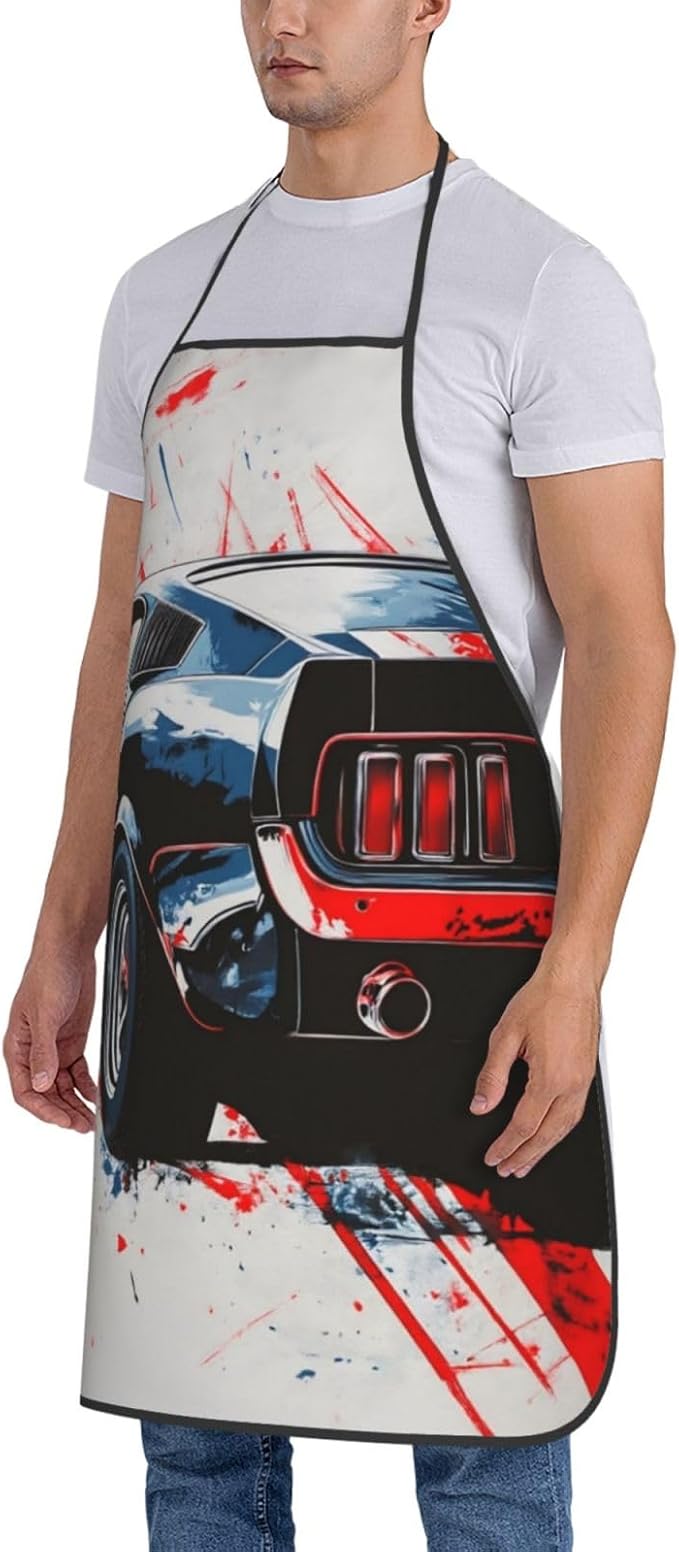Aprons For Women Men With Pockets Adjustable Kitchen Chef Apron For Cooking Waitress Bbq Coffee House 28" L*21" W