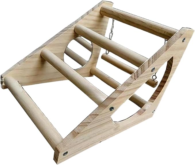 Chick Perch Fun Toy for Coop and Brooder,Stable,Training Perches,Wooden Chicken Roosting Bar for Chicks Parrots Hens Bird