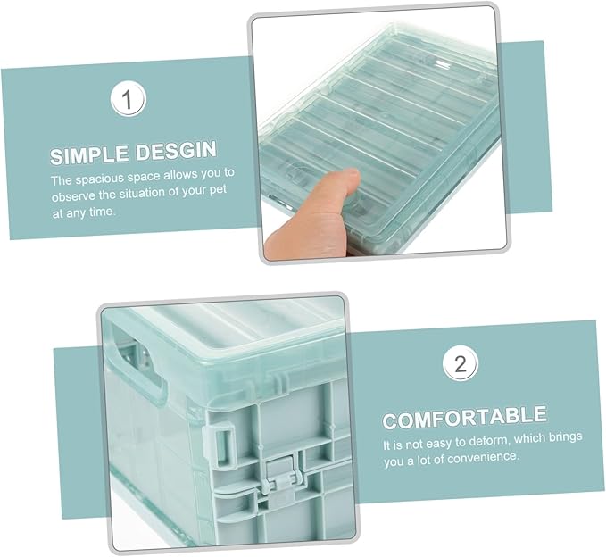 Toyvian 1set Plastic Parrot Incubator with Heating Pad Brooder Box for Birds Chickens and Ducklings Portable Easy to Clean Wear-Resistant Design for Home Use