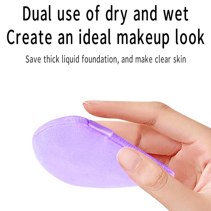 40 PCS Professional Makeup Brush Tools Set, Cosmetic Brush Sponge, Puff, Headband, Brush Cleaning Bow Set, Facial Makeup, Cleaning Accessories, Makeup Products, Valentine Day Item (Purple-40PCS)