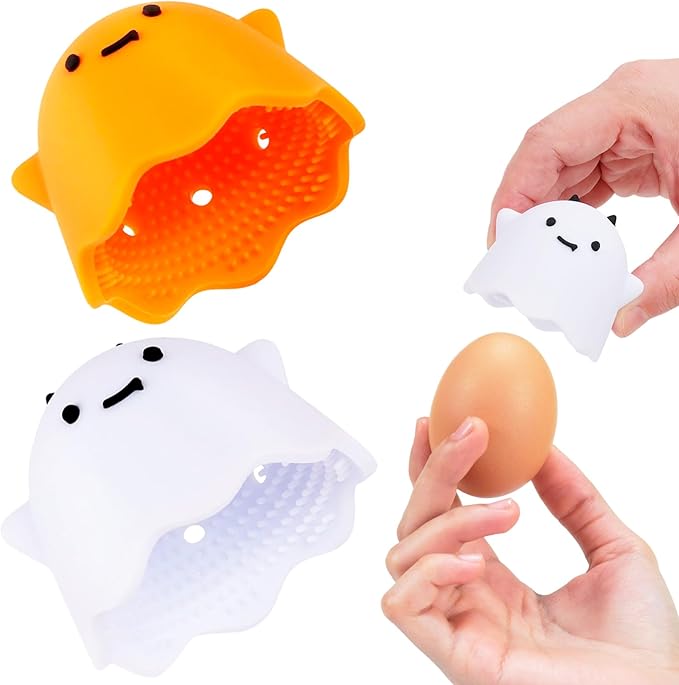 2Pcs Silicone Egg Brush Cleaner, Egg Washer for Fresh Eggs, Egg Washing Scrubber Cleaning Tool