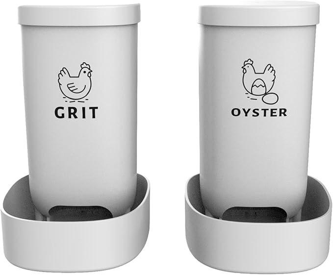 2 Pack Chick Feeders for Starter Kit with Duck and Quail Accessories
