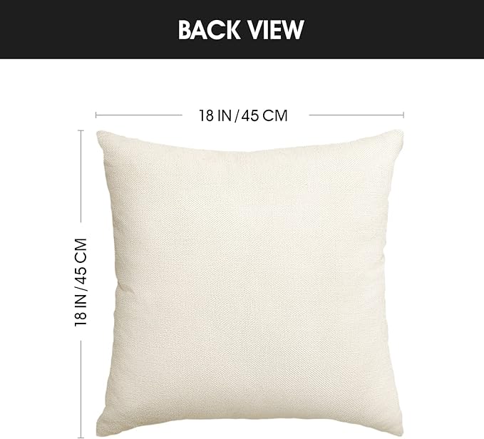 AVOIN colorlife Farmhouse Chicken Home Sweet Home Throw Pillow Covers, 18 x 18 Inch Bless Our Home Seasonal Cushion Case Decoration for Sofa Couch Set of 4
