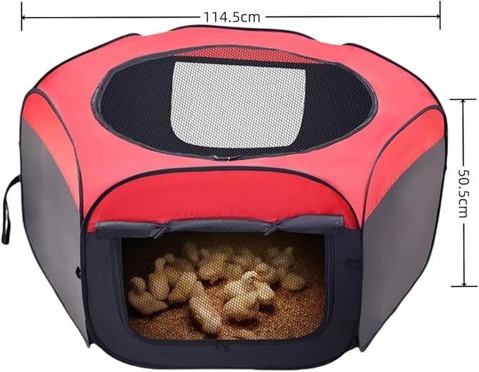 Chicken Brooder Box,Upgrade Double Door Brooder Box Starter Brooder Kit Pop-Up Chicken Supplies Brooding Up to 15 Baby Chick, Duck and Quail