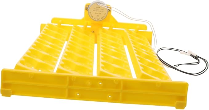 BESPORTBLE 12V Automatic Egg Turning Tray for Incubators Egg Capacity Convenient and Egg Turner Tool for Hatching Chickens Ducks Quail Birds Design for Improved