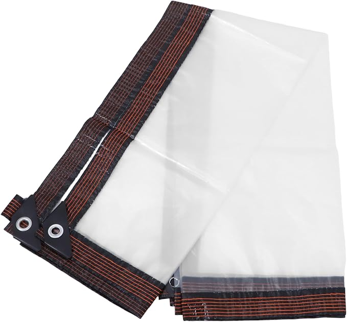 1m Camping Shed Chicken and Rabbit Cage Tarpaulin Cover Sheet Grommets for Outdoor Use