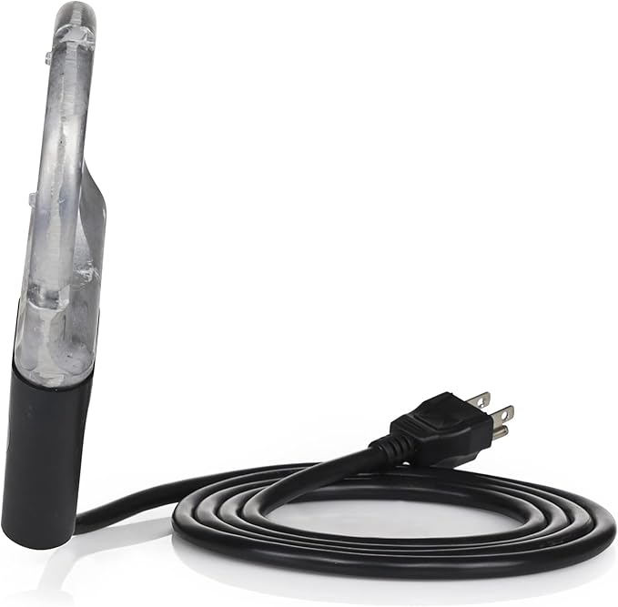 Farm Innovators C-500 Submergible Cast Aluminum Utility Water De-Icer, Powered at 500 Watts with 50 Gallon Capacity for Versatile Farm Use