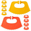 PAGOW 10 Pack Calf Weaner, Cattle Cow Weaning Tool, Farm Livestock Bovine Nose Clip, Cow Nose Thorn Milking Stop