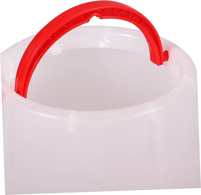 Milisten Hanging Chicken Feeder Waterer Capacity Poultry Food Container Durable Plastic Duck Chicken Feed Dispenser Efficient Feed Use Easy to Clean Versatile Coop Accessory