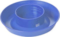 Little Giant® Screw-On Poultry Waterer Base | Heavy Duty Plastic Water Tray Base for Container | Chicken Waterer Screw on Base (Berry Blue, 1 Count)