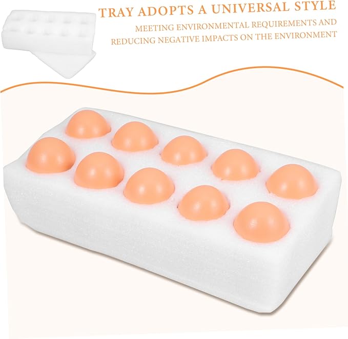 Luxshiny Egg Cartons Bulk Egg Crate Storage and Transportation Material Easy to Use