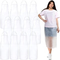 JaGely Plastic Apron Waterproof, Unisex 43 x 27 Inch Heavy Duty PVC Apron for Dishwashing, Halloween, Kitchen