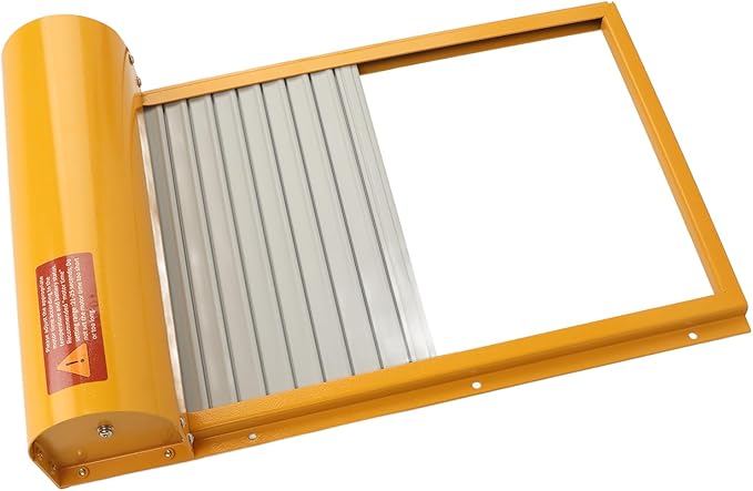 Automatic Chicken Coop Door Solar Powered Automatic Chicken Coop Door Opener with Timer for Duck Goose Farm Safety Equipment Black Professional Accessories for Use (Yellow)