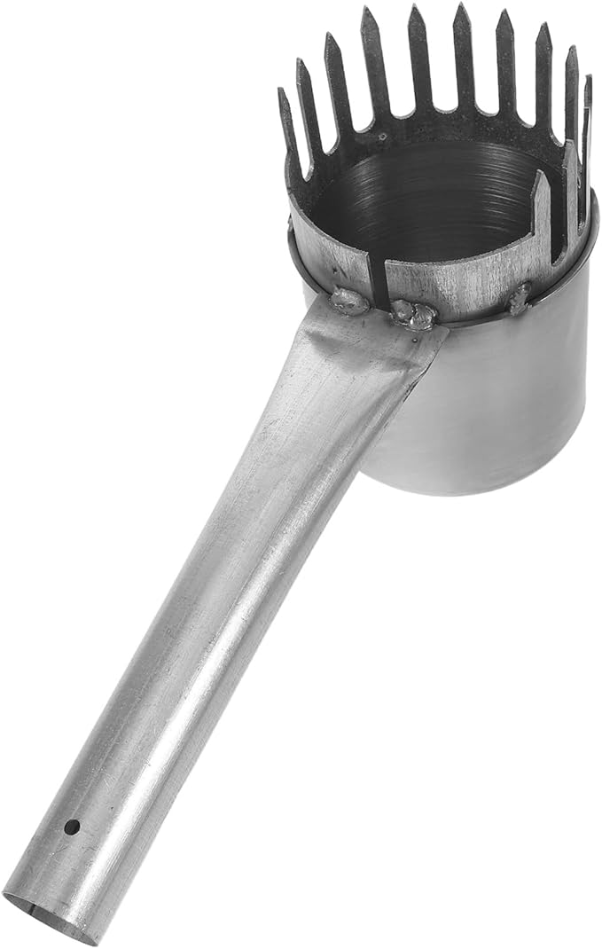 Metal Fruit Picker Tool, Stainless Steel Blueberry and Berry Picker Harvester Basket for Outdoor Farm Garden Hand Tool Fruit Tree Harvesting and Bonsai