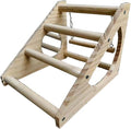 Chick Perch, Chick Stand, Stable for Coop and Brooder,Training Perches Wooden Chicken Roosting Bar for Bird Hens