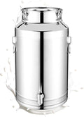 Oil Container - Airtight Stainless Steel Storage Bucket, 5L 9L 14L Large Capacity Canister with Sealed Lid Lock, Freshness Preserving Food Safe Function, Ideal for Flour Coffee Sugar Baking