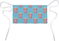 Unisex Chef Waiter Apron Waist Half Short Serving Aprons with 3 Pockets