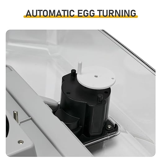 48 Egg Incubators for Hatching Eggs, Chicken Egg Incubator with Egg Candler, Automatic Egg Turning and Temperature, Humidity Control, Egg Hatcher Incubator for Chickens, Ducks, Geese, Birds and Quail