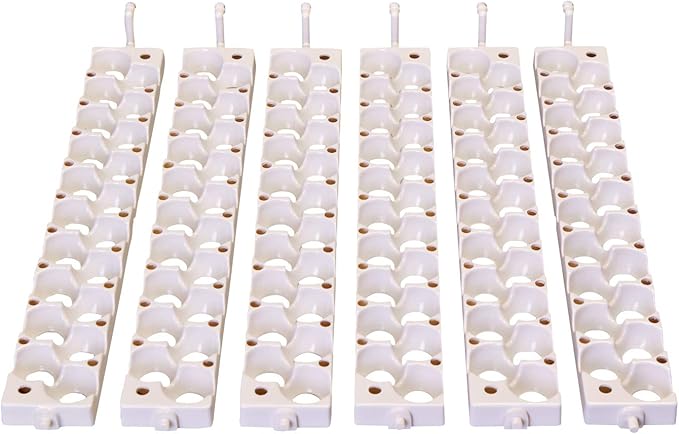 Little Giant® Quail Rails | 120 Eggs | Turner Equipment for Incubating Small Eggs | Quail Egg Incubator