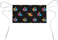 Short Aprons for Servers Unisex Chef Works Waitress Apron with 3 Pockets
