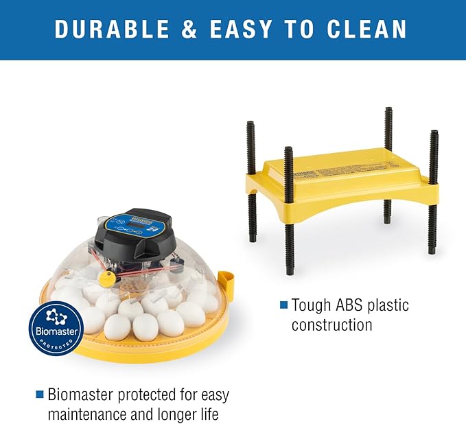Brinsea Maxi 24 Advance Egg Incubator Classroom Kit Brooder Pack for Students with Lesson Plan, Egg Scope, EcoGlow Brooder, Plastic Chick Enclosure, Feeder and Drinker for Hatching Chicks, Ducklings
